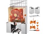Spremiagrumi Commerciale Per Arance Di Succebuy, 120 W, Automatico. Spremiagrumi Con Rubinetto. In Acciaio Inox. Spreme 20 Arance Al Minuto. Con Scatola Filtro Rimovibile, Coperchio Per Pc E 2 Contenitori Per La Raccolta Delle Bucce.