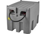 Succebuy Serbatoio Diesel Portatile Da , Capacità 116 Galloni, Portata 10 Gpm. Con Pompa Da 12 V E Tubo Flessibile Da 13,1 Piedi. Serbatoio In Pe Per Un Facile Trasporto Del Carburante, Grigio