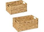 Set Di Cesti Portaoggetti Relaxdays Da 2 Pezzi