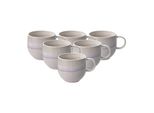 Like. By Villeroy & Boch Henkelbecher Perlemor Sand 290 Ml 6Er Set