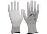 Guanti 6230 Taglia 8 Grigio/Bianco En 388,EN 16350 Ppe Ii 12 Nitras