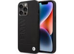 Etui Bmw Bmhcp14Xsllbk Iphone 14 Promax 6,7 Czarny/Black Leather Stamp