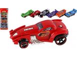 Auto Da Corsa 6Pz Metallo/Plastica 8Cm Corsa Libera