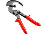 Tagliacavi A Cricchetto Succebuy, Tagliafili A Cricchetto Da 11", Taglia Fino A 400 Mm², Impugnature Confortevoli, Leva A Sgancio Rapido, Lama In Acciaio Al Silicio Manganese Per Molle"