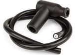 Cavo Accensione Motoforce Racing Nero Con Connettore Candela