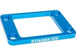Distanziale Valvola Lamellare Stage6 5Mm AM6/DERBI Blu