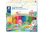 Staedtler 144 50NC24 Staedtler Astuccio In Cartone Matita Colorata Noris Cancellabile