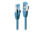 Lindy - Cavo Patch - RJ-45 (S) - RJ-45 (S) - 30,0 M - Sftp, Pimf - Cat 6A - Crimpato, Liscio, Senza Alogeni - Blu (47156)