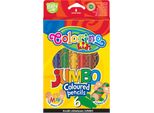 Pastelli A Matita Jumbo 6 Colori Colorino