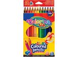Matite Triangolari Jumbo 12 Colori + Temperino Colorino