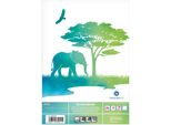 Herlitz 50040438 Herlitz Zeichenblock A4 Greenline Elefant 20 Blatt