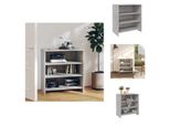 Vidaxl Credenza Grigio Cemento 70X40,5X75 Cm In Legno - Credenze