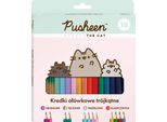 Pastelli A Matita 18K Triangolari Pusheen Majewski