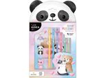 Set Di Matite, Pastelli E Gomme 9El Peluche Kidea