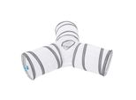Piegare 3 Modi Cat Play Tunnel Toy Indoor Outdoor Pet Interactive Training 01#