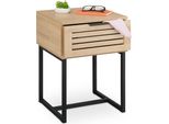 Comodino Relaxdays Con Cassetto