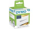 Dymo Labelwriter Address - Adesivo Permanente - Bianco - Rotolo (8,9 Cm X 2,8 M) 260 Etichette (2 Rotoli X 130) Etichette Per Indirizzi - Per Dymo Labelwriter 310, 315, 320, 330, 400, 450, 4XL, SE450, Wireless