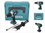 Makita Bhp 458 Zj Trapano Avvitatore Con Percussione A Batteria 18V + Valigetta Makpac 2 - Senza Batterie, Senza Caricabatterie