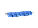 Allit 457062 Set Di Contenitori Aperti Profiplus 2/7 Blu