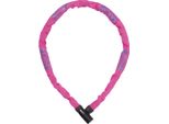 Lucchetto A Catena Abus Steel-O-Chain 4804K - Lucchetto Per Bicicletta In Acciaio Speciale - Livello Di Sicurezza Abus 4 - 75 Cm - Rosa