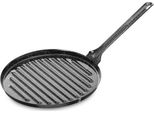 Barbecue Vaello Circolare In Acciaio Smaltato Nero (Ø 24 Cm)