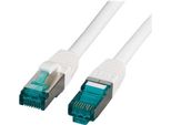 Efb MK6001.1W Efb RJ45 Patchkabel S/Ftp, Cat.6A, Lszh, 1M, Weiß