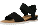 Sandali Del Marchio Skechers Del Modello Desert Kiss Nero