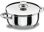Lacor 40018 Padella Con Coperchio 18 Cm Vitrocor