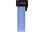 Abus Bordo Ugrip 5700C Sh Serratura Pieghevole Con Staffa - Serratura Per Bicicletta Con Codice A Combinazione E Barre Spesse 5 Mm - Livello Di Sicurezza Abus 7 - 80 Cm - Blu