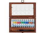 Royal Talens 20840112 Royal Talens Set Di Acquerelli In Legno Van Gogh, Set Di 12 Pezzi