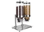 Lacor - 69023 - Doppio Distributore Di Cereali Con Base Da 10 Litri