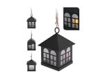 Lanterna 1LED 7X5X5Cm Metallo Nero Mix Di Forme