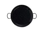 Padella Profonda Con Manici Vaello In Acciaio Smaltato Nero (Ø 38 Cm)
