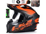 LS2 Casco Enduro MX701 Explorer Alter In Taglia Xxl Visiera Interna 63-64 Cm