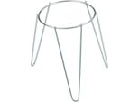Portavaso Sauvic Ø 20 Cm Zincato
