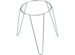 Portavaso Sauvic Ø 24 Cm Zincato