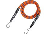 Cinghia Per Fotocamera Hama Braid 120 Arancione/Blu