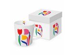 Tazza Ppd Tulipes Trend, In Confezione Regalo, Tazza, Tazza Da Caffè, Tazza, Tazza, New Bone China, 400 Ml, 160302546