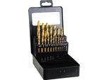 Set Di Punte In Titanio Hss 1-10 Mm. 19 Pezzi