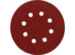 Wolfpack Linea Profesional Ricambio Carta Abrasiva Velcro Disco 125 Ø Con Fori Grana 120