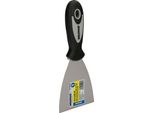 Wolfpack Linea Profesional Coltello Per Stucco Lama Gummy Grip 80 Mm. Spatola Per Gesso, Spatola Per Pittori, Coltello Per Stucco, Spatola Per Cartongesso, Ecc.