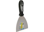 Wolfpack Linea Profesional Coltello Da Stucco Lama Gummy Grip 100 Mm. Spatola Per Gesso, Spatola Per Pittori, Coltello Per Stucco, Spatola Per Cartongesso, Ecc.