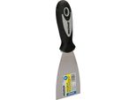 Wolfpack Linea Profesional Coltello Da Stucco Lama Gummy Grip 60 Mm. Spatola Per Gesso, Spatola Per Pittori, Coltello Per Stucco, Spatola Per Cartongesso, Ecc.