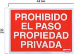Segno Di Divieto Di Accesso Alla Proprietà Privata 30X42