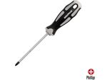 Wolfpack Linea Profesional Cacciavite A Croce Cacciavite In Acciaio S2 Tpr Bi-Materiale. Ph 1 Ø 5,0 X 100 Mm