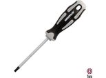 Cacciavite Torx Inviolabile In Acciaio S2 Manico In Tpr Bimateriale. Dimensioni T27 X Ø 6,0 X 100 Mm.