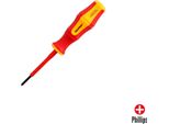 Cacciavite A Croce Isolato Vde 1.000 V. Dimensione Ph 0 - 3,0 X 60 Mm.