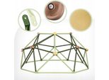 Qls Acciaio Arrampicata Cupola Struttura Di Arrampicata Per Bambini 12FT Outdoor Geodome 11240