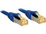 Lindy - Cavo Patch - RJ-45 (M) - RJ-45 (M) - 10,0M - Sftp, Pimf - Cavo Grezzo Cat.7 - Liscio, Senza Alogeni - Blu (47283)