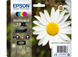 Epson T18164022 Daisy Multipack Margherita 4 Colori Cartuccia Inchiostro Claria Home 18XL